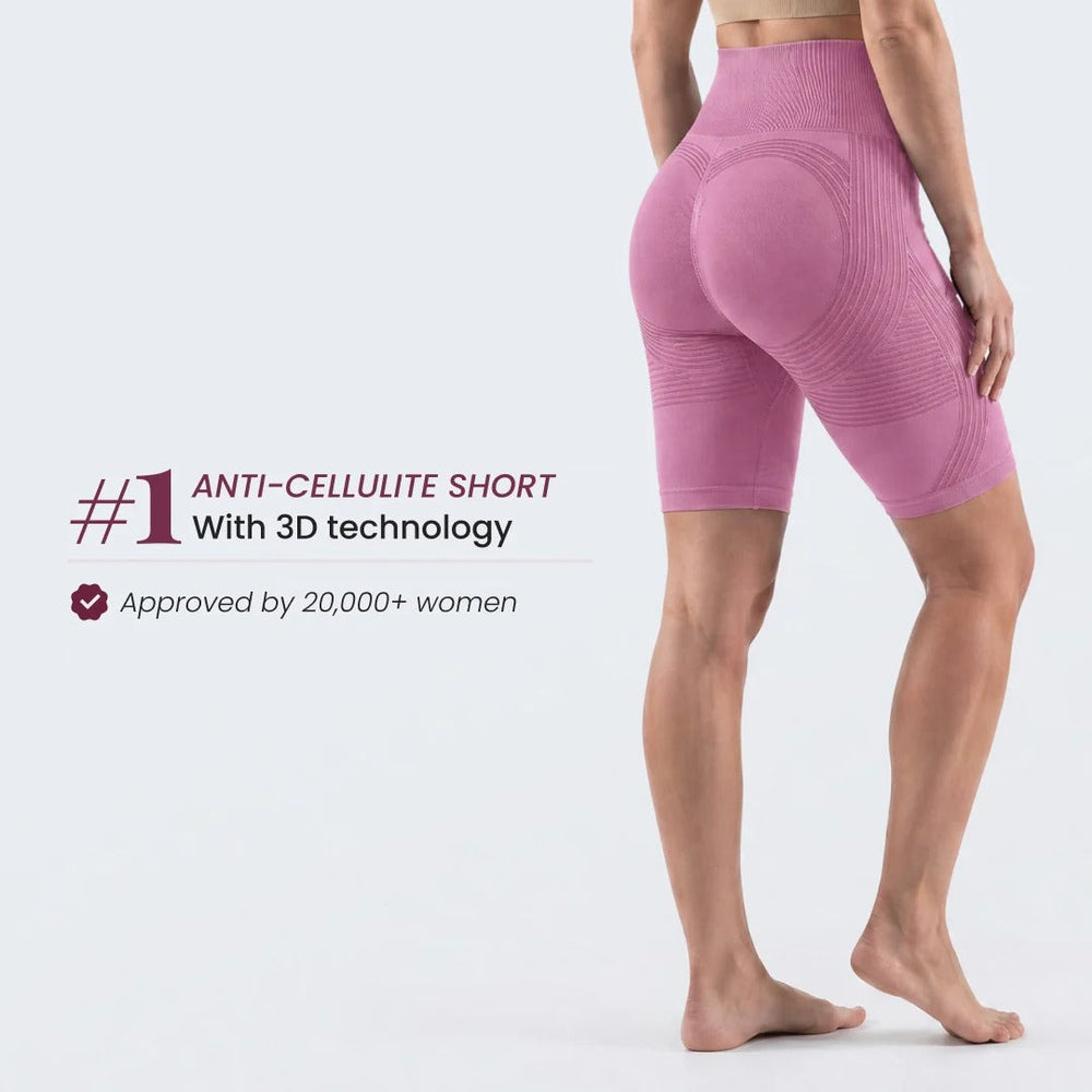 Contoura ThermoSculpt™ Shorts — Dusty Pink