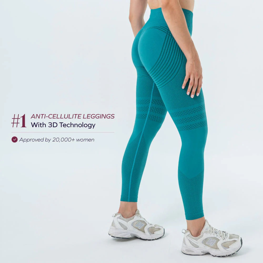 Contoura ThermoSculpt™ Leggings — Teal