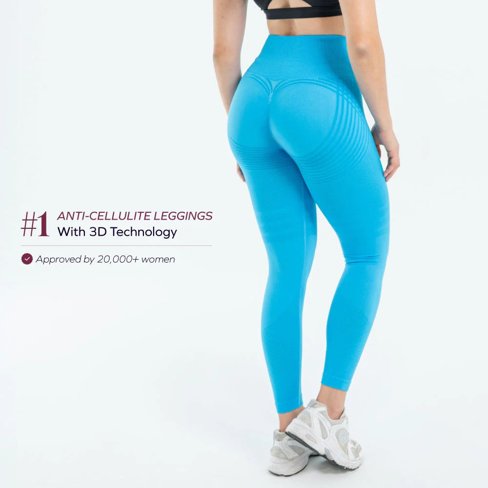 Contoura ThermoSculpt™ Leggings — Light Blue
