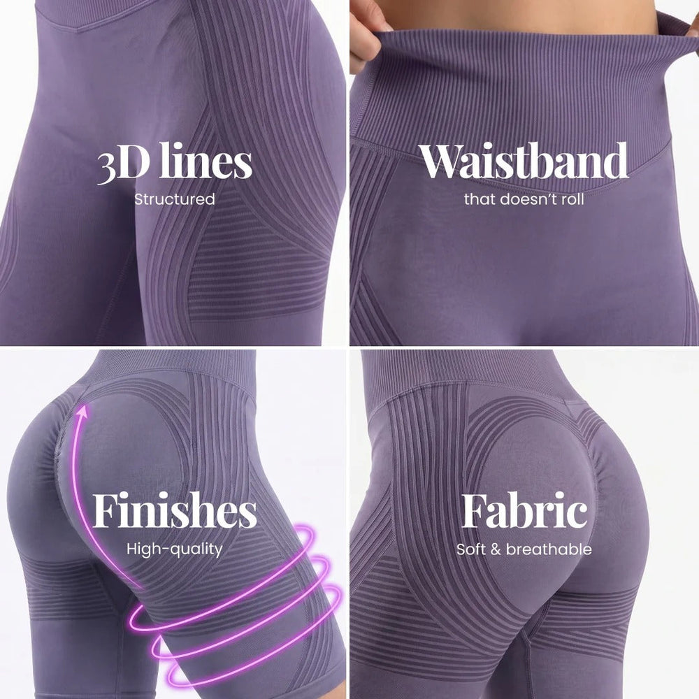 Contoura ThermoSculpt™ Shorts — Lavender