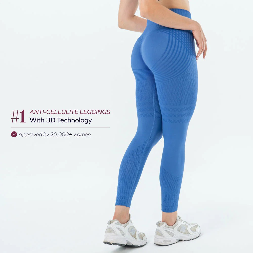 Contoura ThermoSculpt™ Leggings — Sky Blue