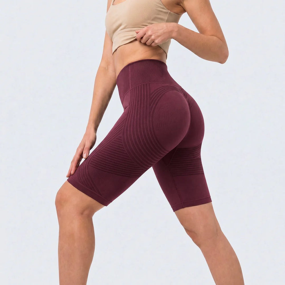 Contoura ThermoSculpt™ Shorts — Crimson Plum