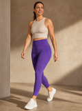 Contoura Leggings in Royal Purple — movement