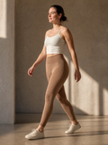 Contoura Leggings in Teal — movement