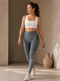 Contoura Leggings in Grey — movement