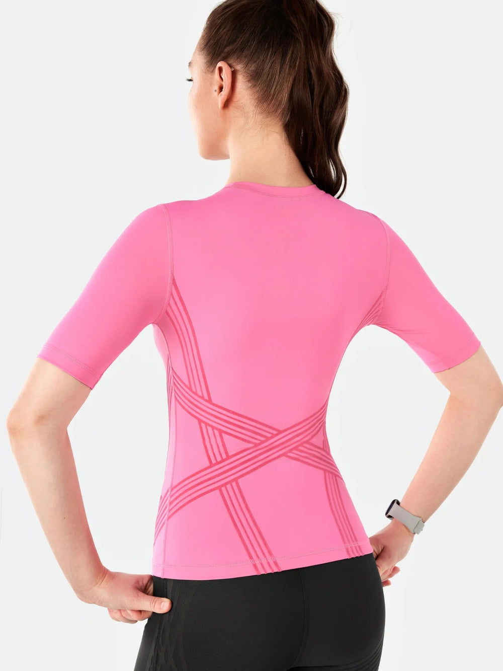 Contoura Sculpt Tee — Pink