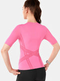 Contoura Sculpt Tee — Pink