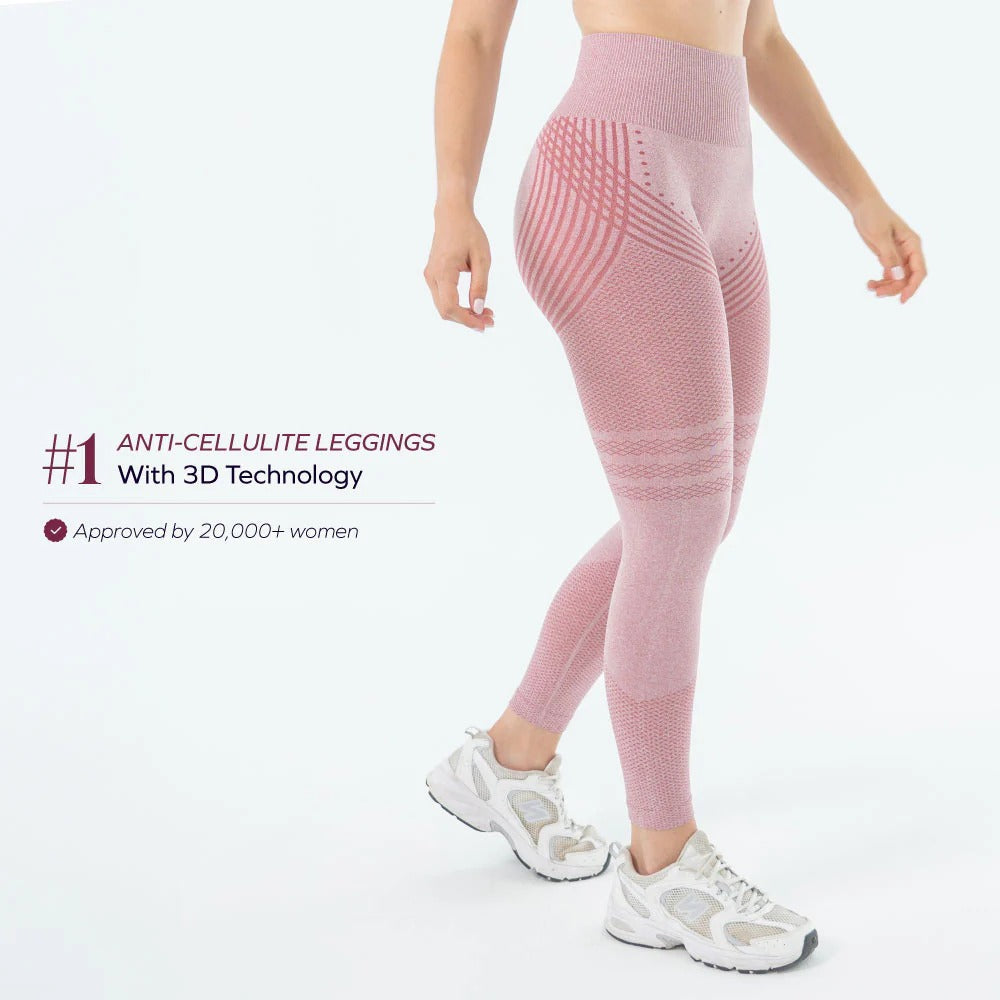 Contoura ThermoSculpt™ Leggings — Blush Pink