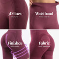 Contoura ThermoSculpt™ Shorts — Crimson Plum