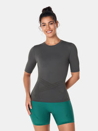 Contoura Sculpt Tee — Grey