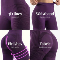 Contoura ThermoSculpt™ Shorts — Royal Purple