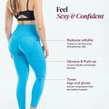 Contoura ThermoSculpt™ Leggings — Light Blue