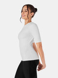 Contoura Sculpt Tee — White
