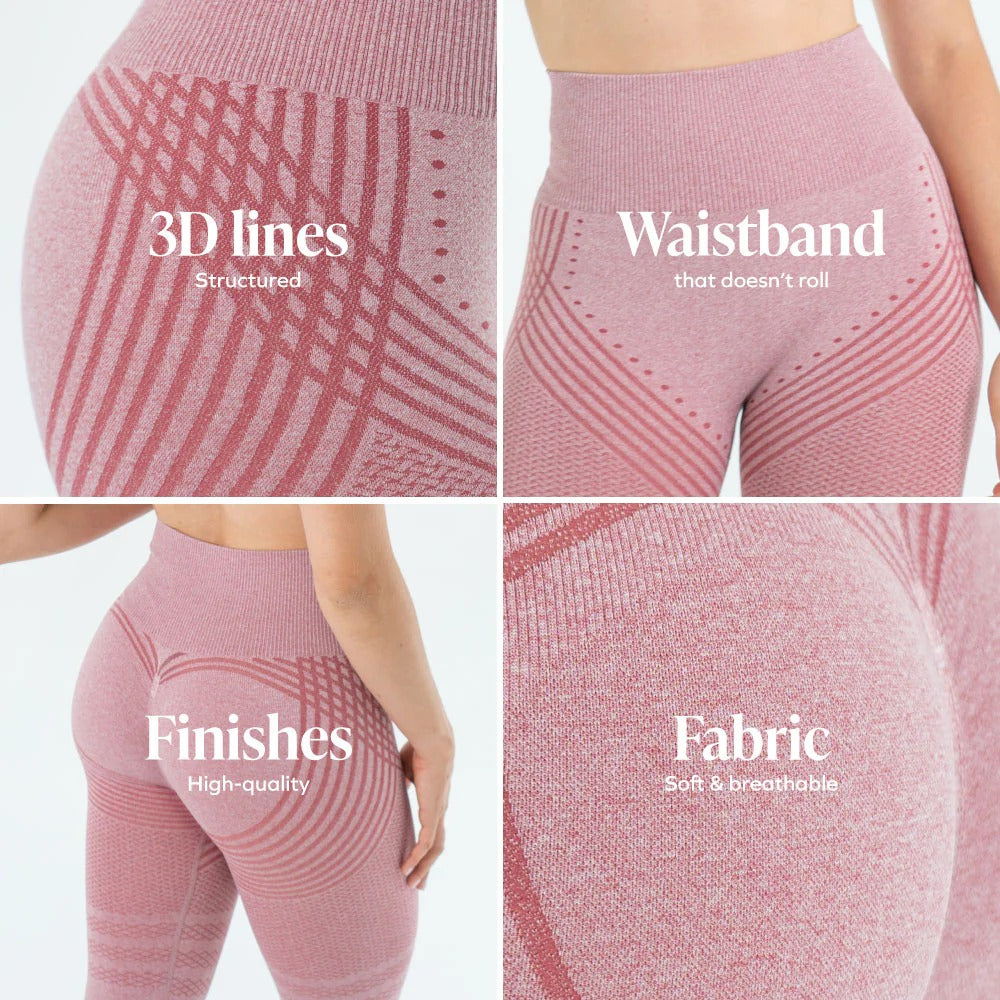 Contoura ThermoSculpt™ Leggings — Blush Pink