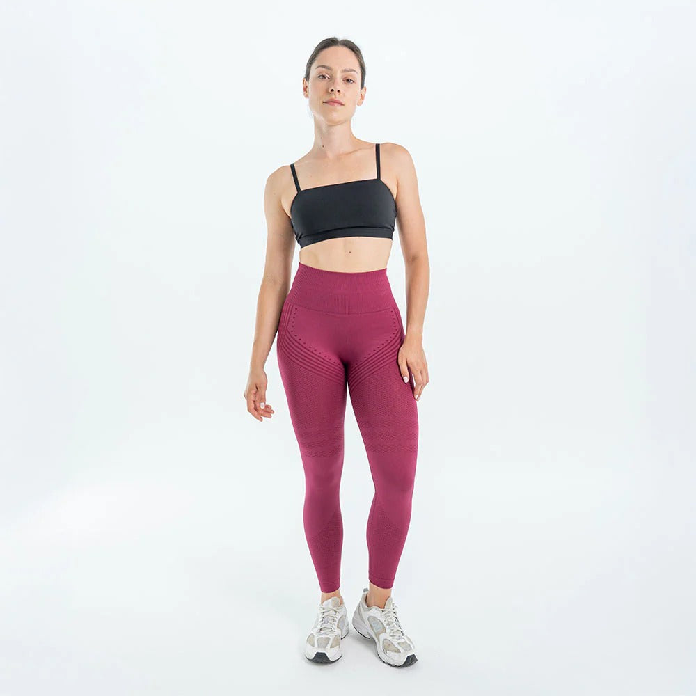Contoura ThermoSculpt™ Leggings — Crimson Plum