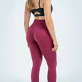 Contoura ThermoSculpt™ Leggings — Crimson Plum