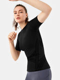 Contoura Sculpt Tee — Black