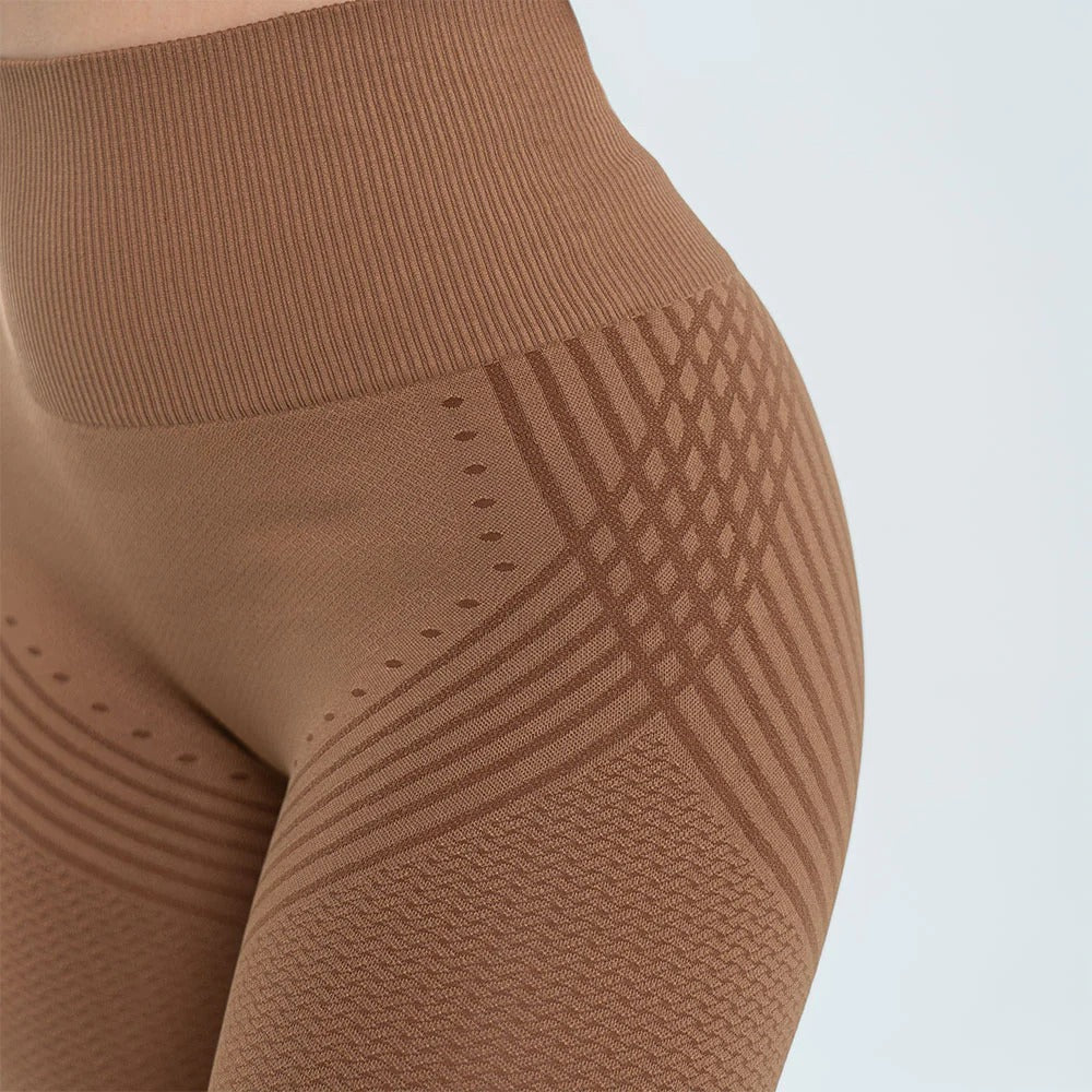 Contoura ThermoSculpt™ Leggings — Chocolate Brown