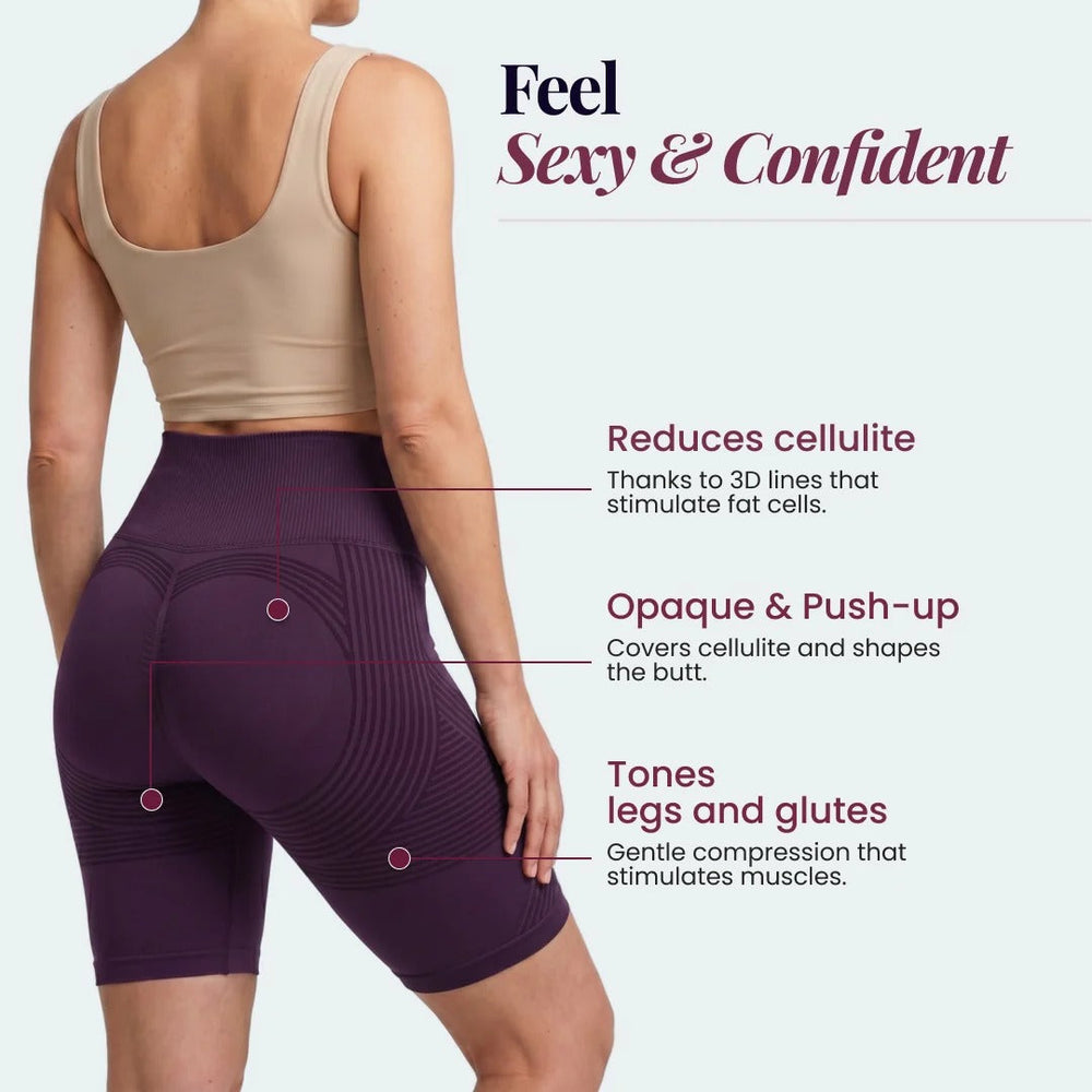 Contoura ThermoSculpt™ Shorts — Royal Purple