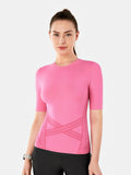 Contoura Sculpt Tee — Pink